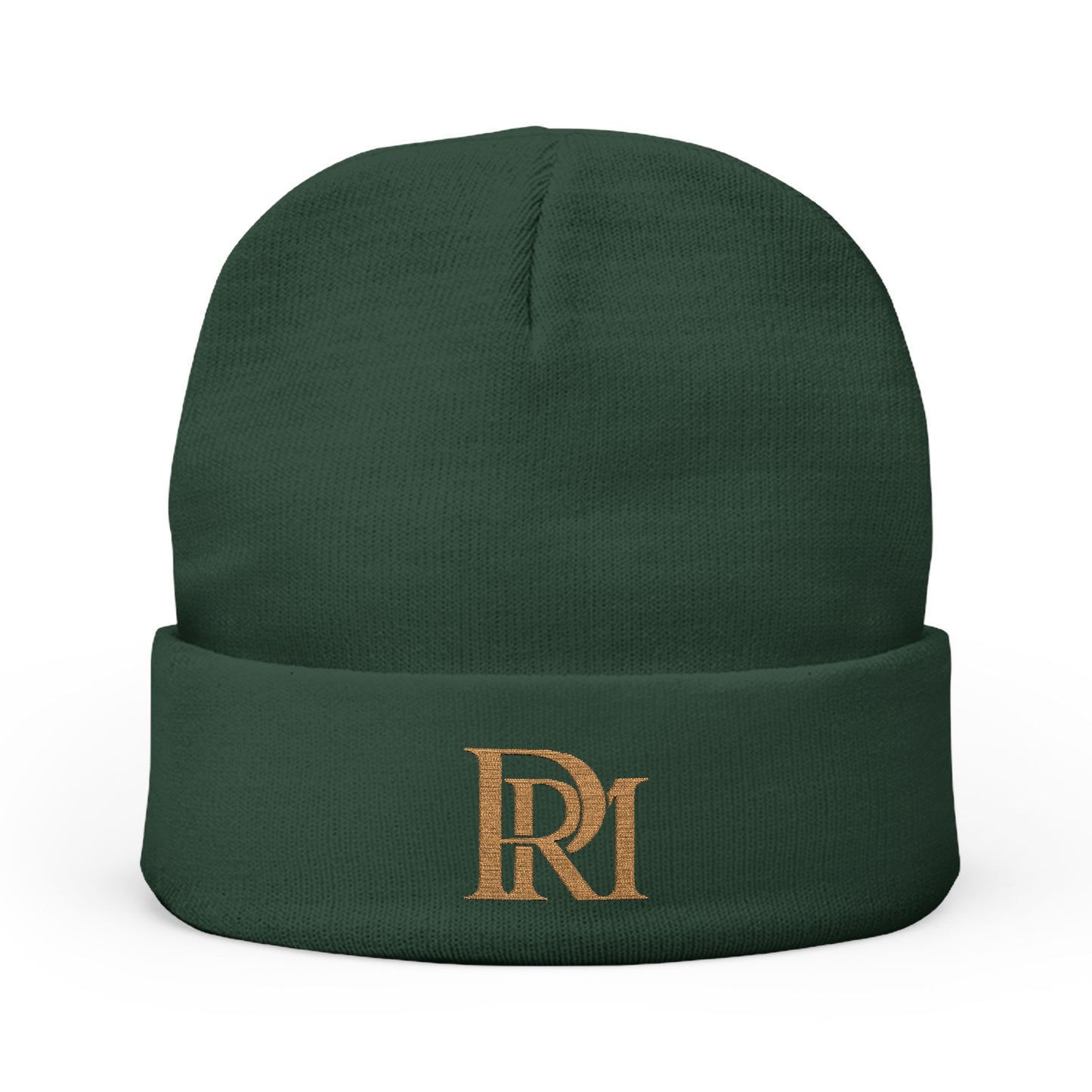 Stylish Embroidered Knit Beanie for Winter Warmth
