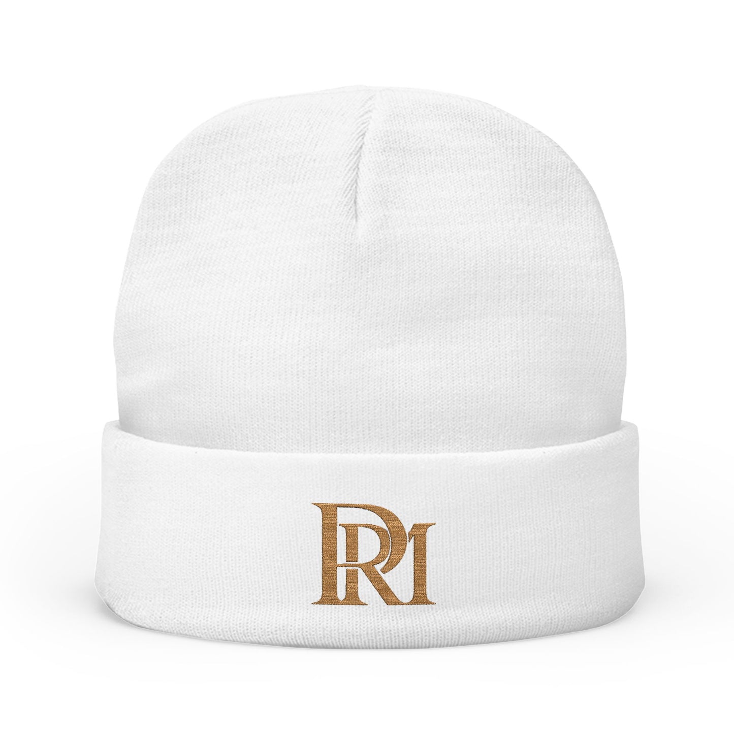 Stylish Embroidered Knit Beanie for Winter Warmth
